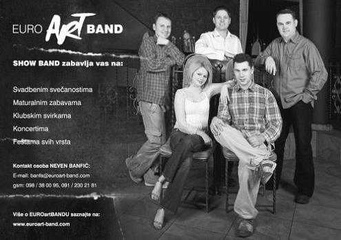 oglasi, Band za svadbu EUROart BAND